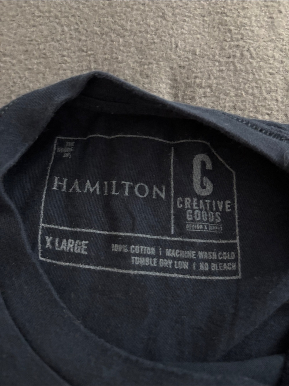 Hamilton San Francisco Graphic Tee Black XL Broadway Musical Shirt - Picture 6 of 8